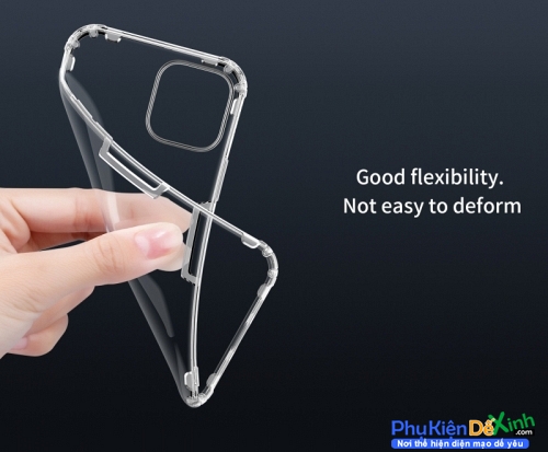 Ốp Lưng iPhone 12 Pro Max Hiệu Nillkin TPU Dẻo Trong Suốt Chất Lượng Tốt